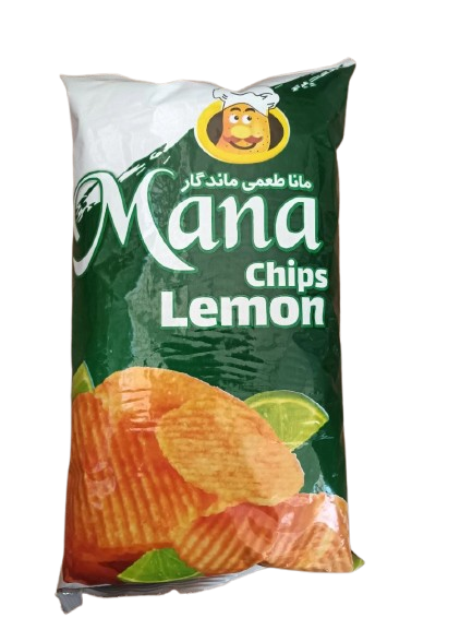 چیپس مانا کلان طعم لیمویی