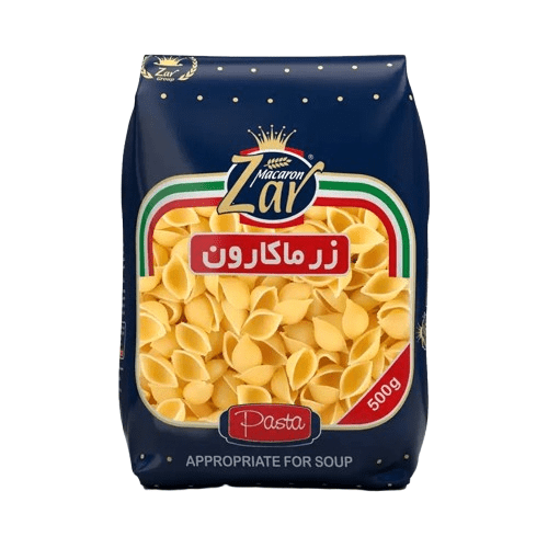 آش زر ماکارون گوش ماهی 500 گرام