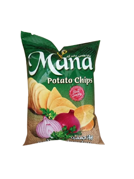 چیپس مانا خورد طعم پیاز جعفری